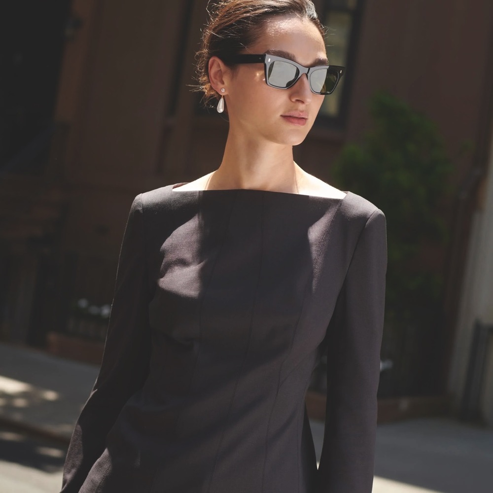 The Rivka Top - Washable
Wool Twill